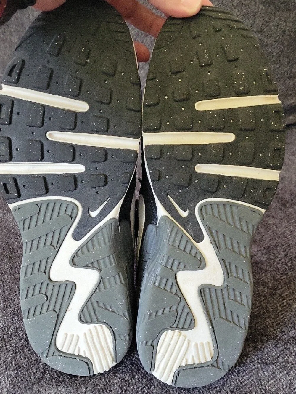 Nike AIR MAX  Black and White Women's Sneakers